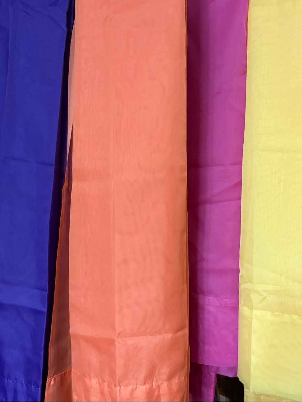 Four Sheer Curtains